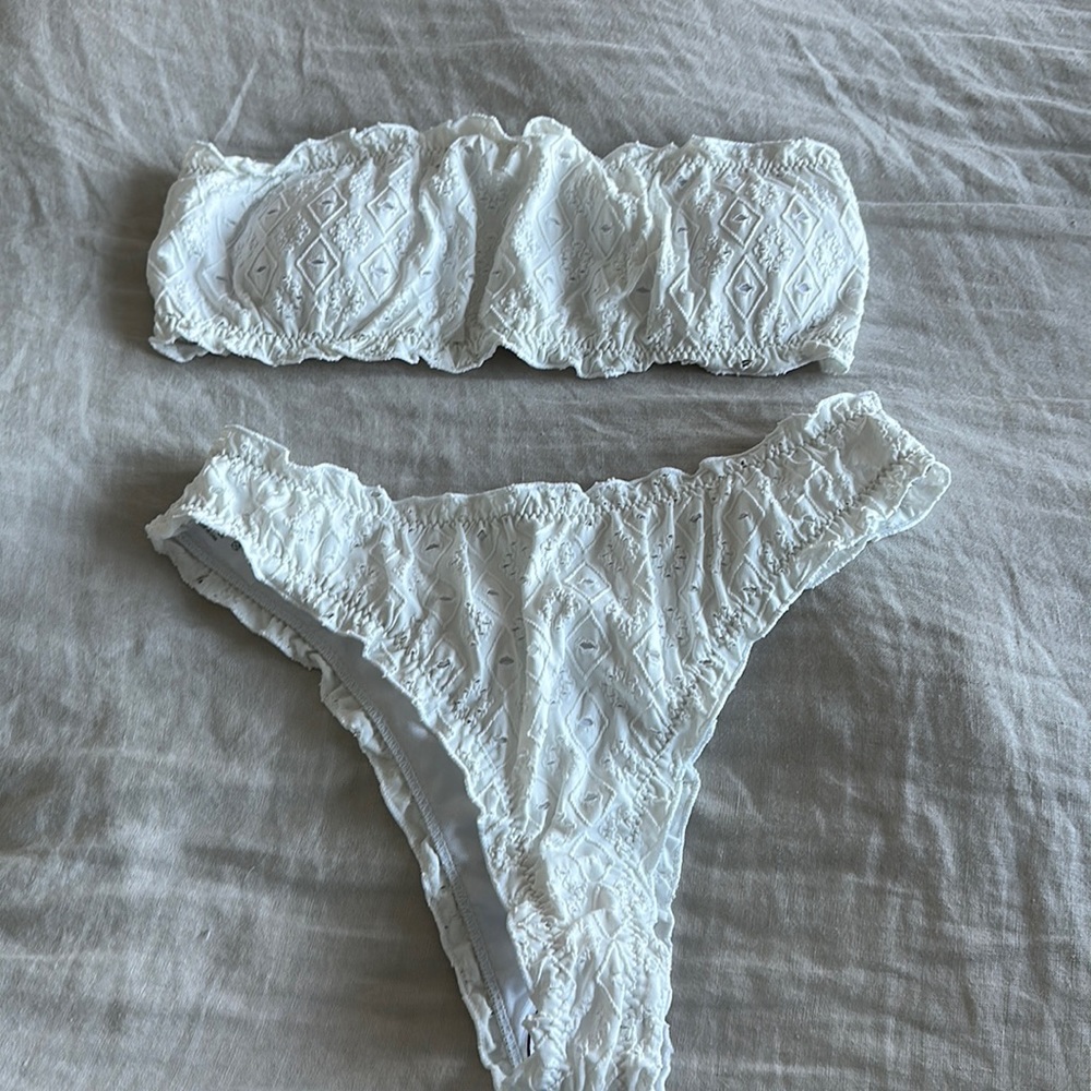 White bikini